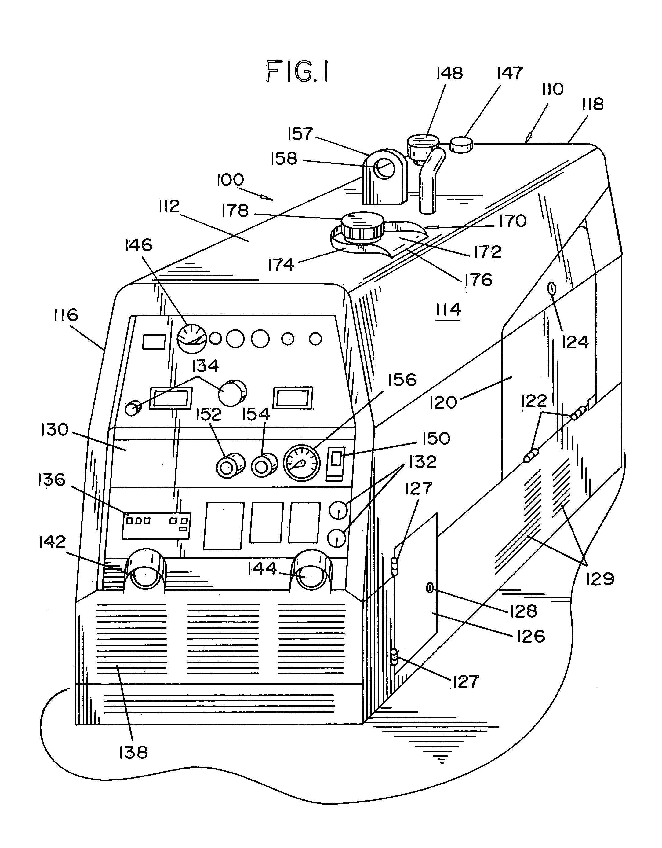 Integrated engine welder and hydraulic pump