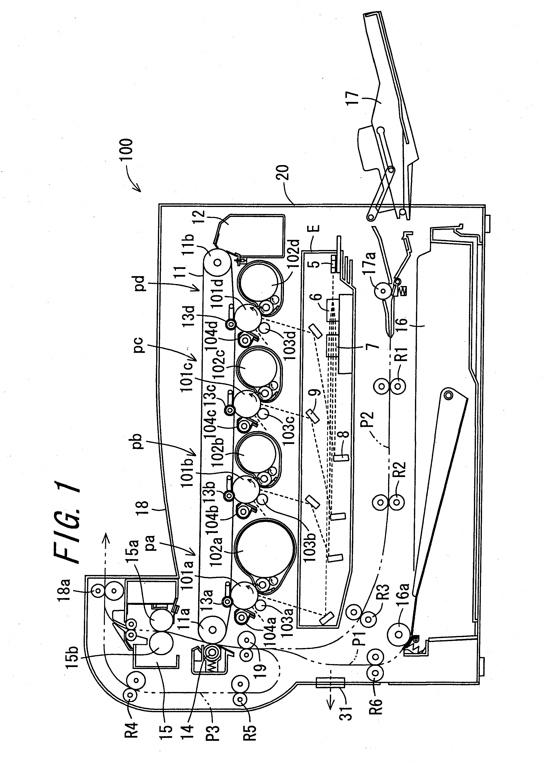 Exhaust device, image forming apparatus including the same, recording medium on which control program for exhaust device is recorded