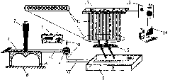 Blazed fiber bragg grating demodulation-based micro-displacement sensor and detection method