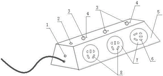 Surge prevention socket