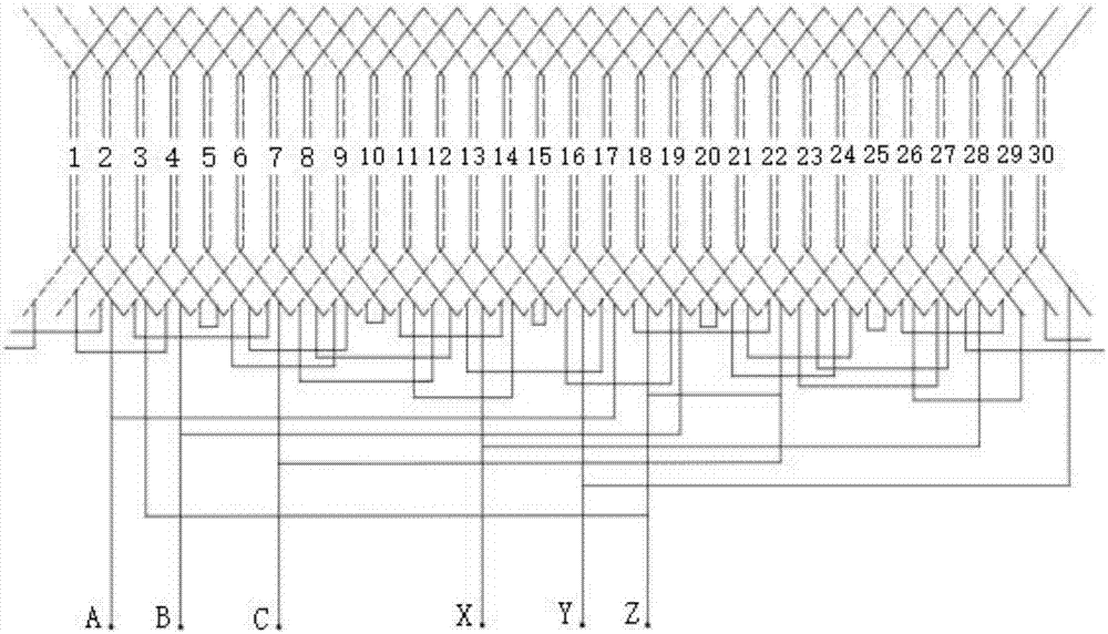 Magnetic coupling transmission device