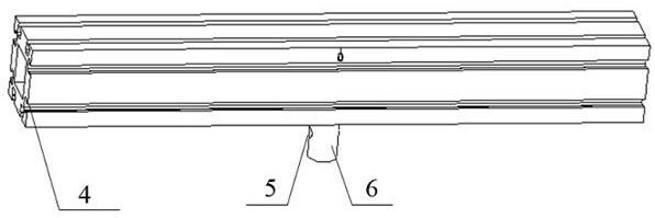 Tool and method for testing bending mechanical property of honeycomb sandwich structure