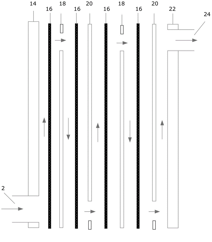 Method for minimizing total dissolved solids in industrial wastewater and system thereof