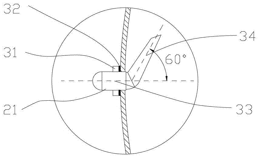 Upward and downward double circulation stirring dispensing system