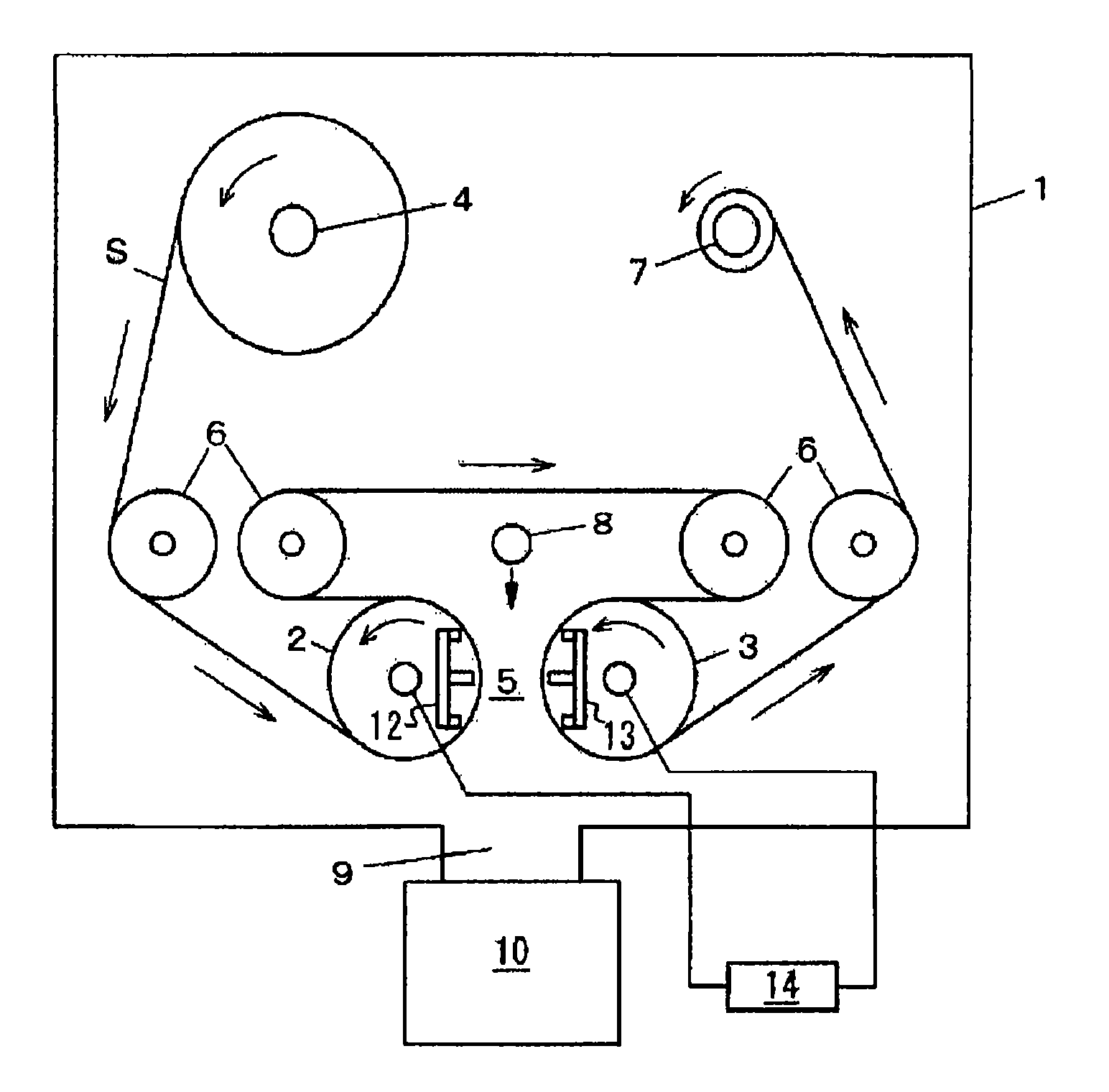 Continuous film forming apparatus