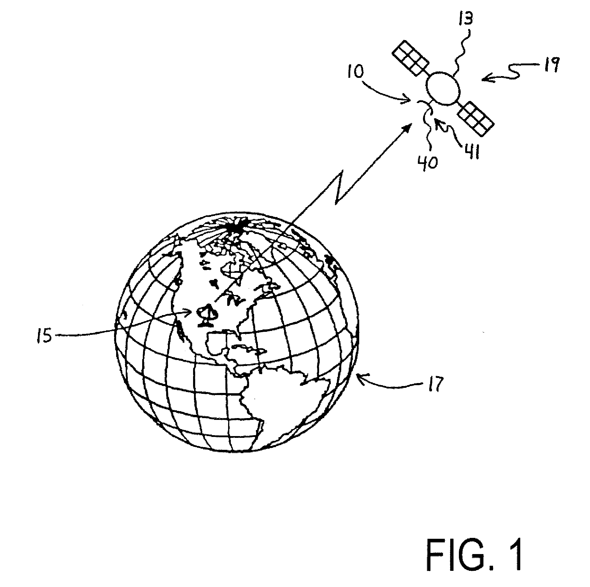 Deployable antenna with foldable resilient members