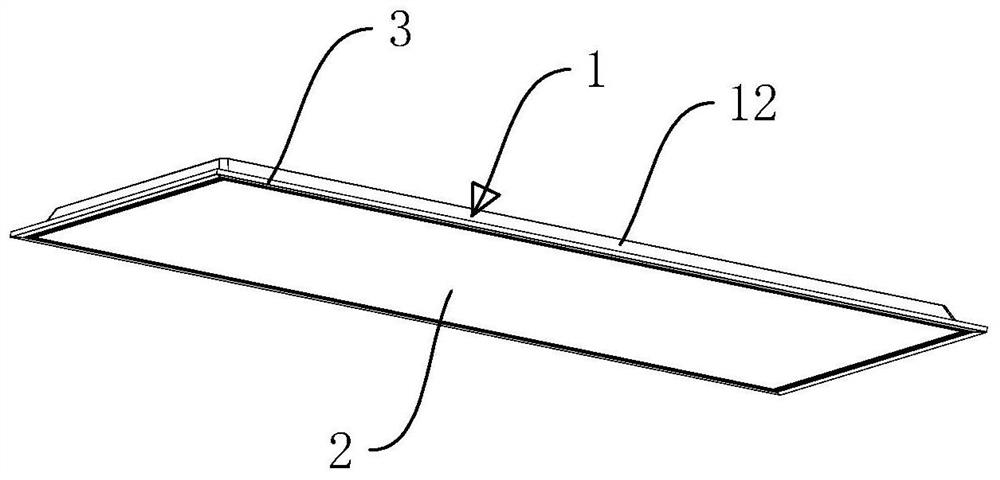 Direct type panel lamp