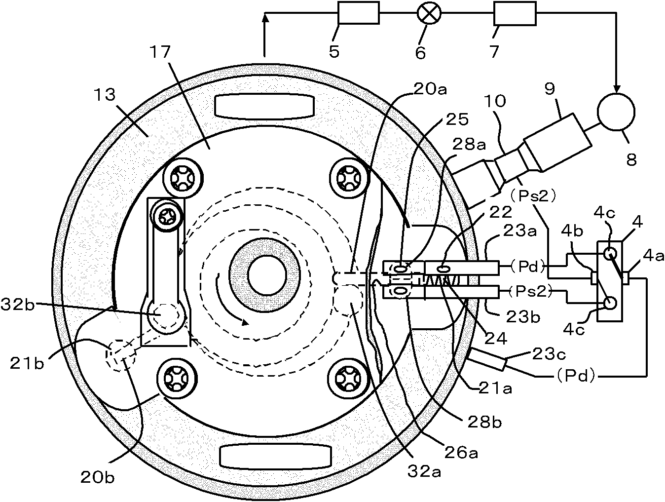 Capacity-varying rotary type compressor