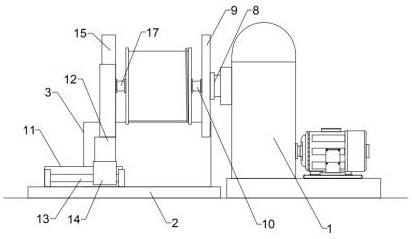 Combined wire winding unit for cable processing