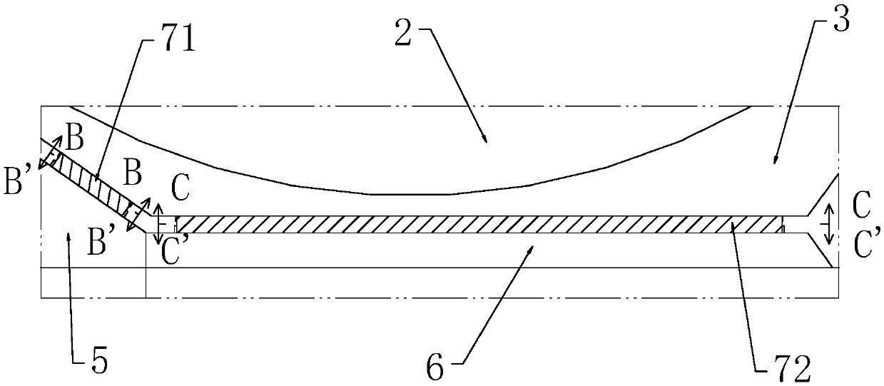 Supporting structure between liquefied gas ship and dual-lug type liquid tanks