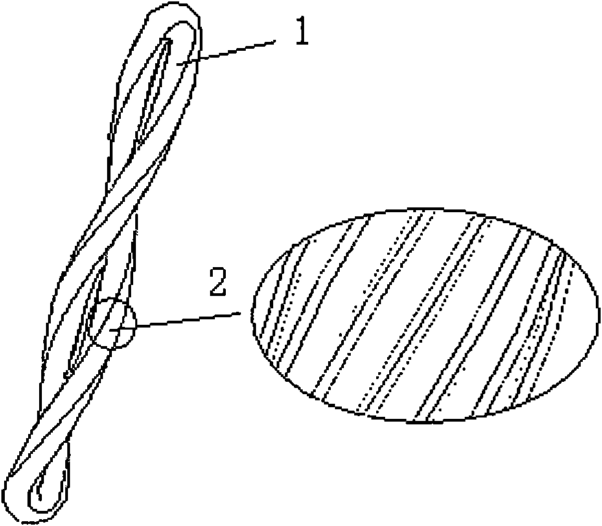 Distributed winding flexible transformer by mixed winding of magnetic conductive wire and electrical wire