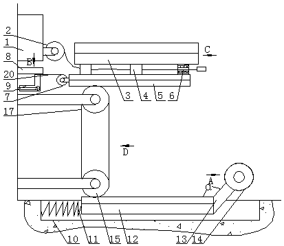 Underground alternating current charging pile for electric vehicle