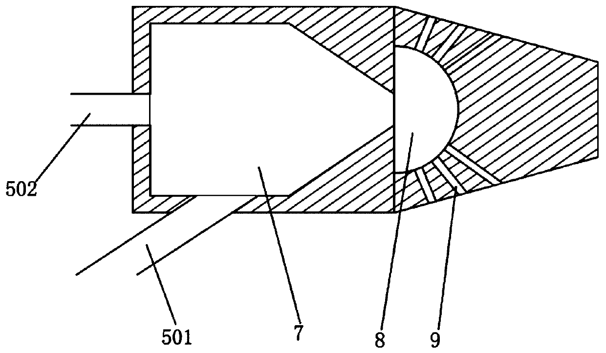 Liquid-state fuel expansion fission terminal and liquid-state fuel expansion fission method