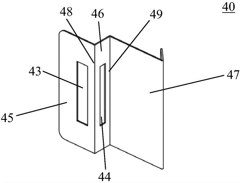 Cold ground heat exchange device