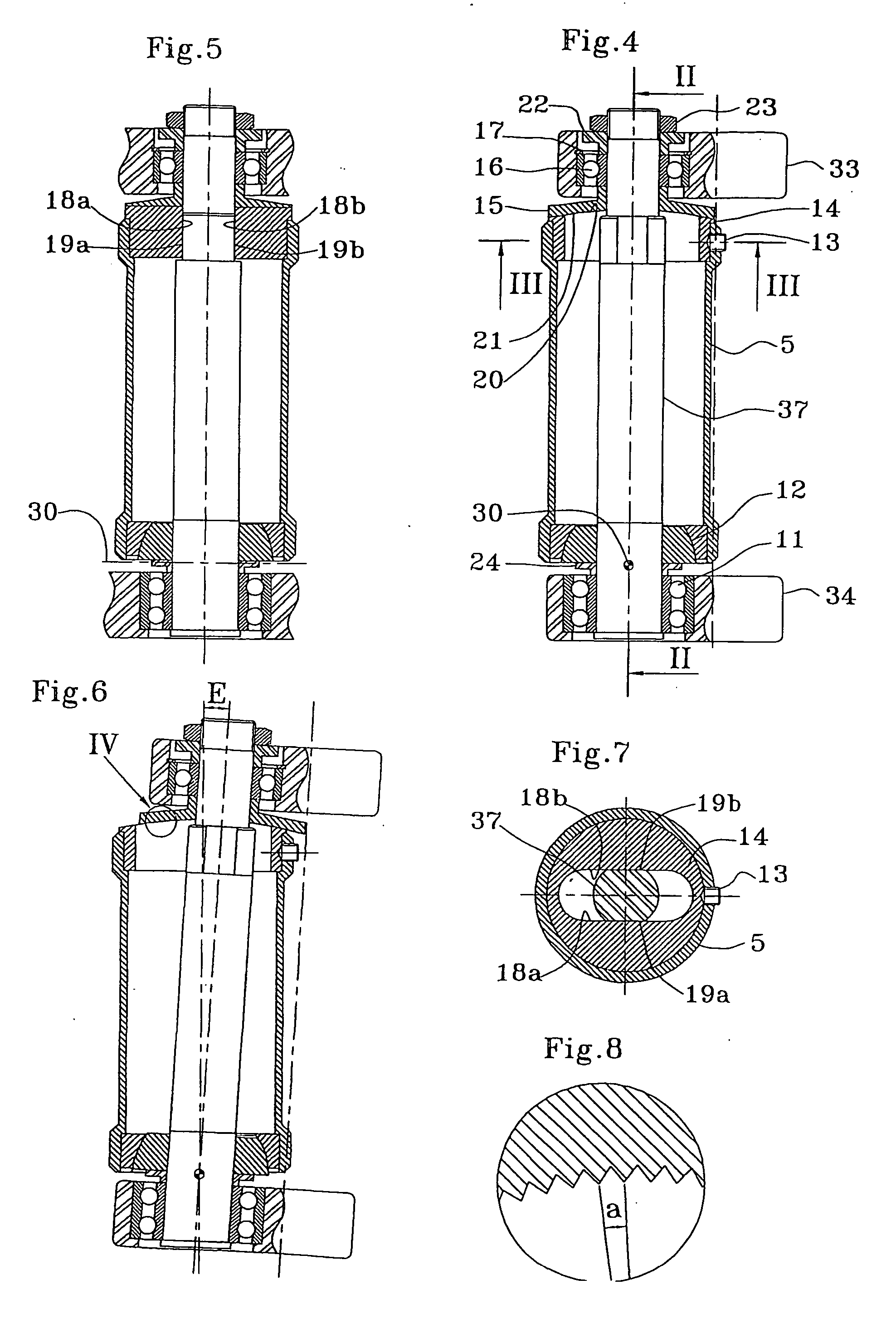 Device for fixing the front end assembly of a motorcycle with caster angle and adjustable ground caster angle