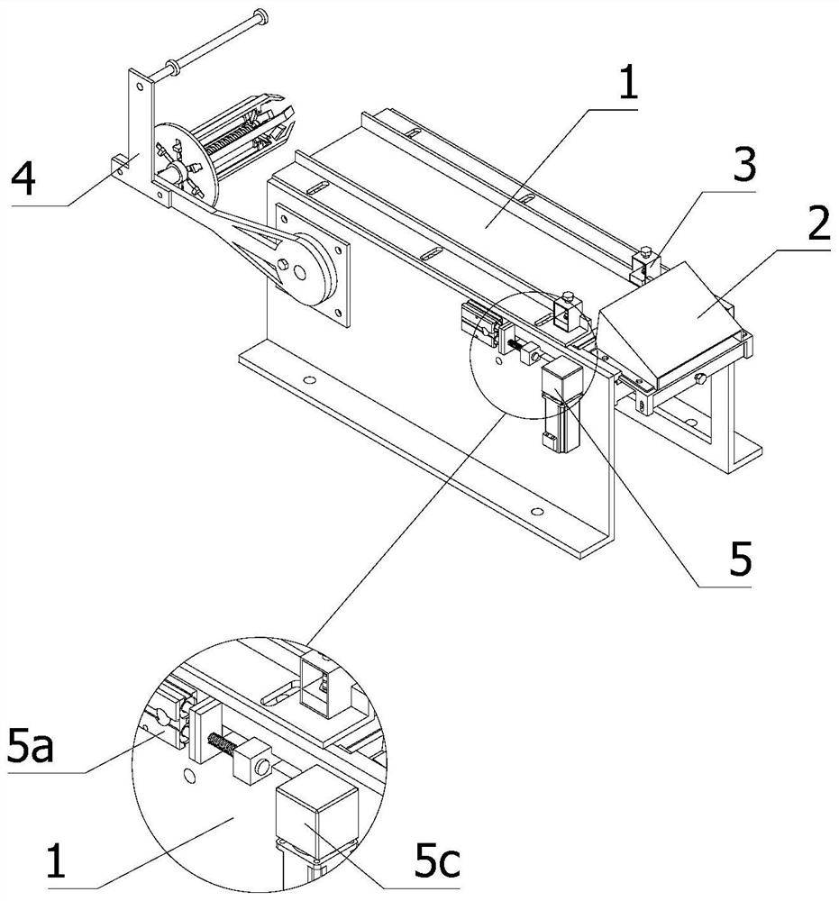 Automatic stripping device wide in application range