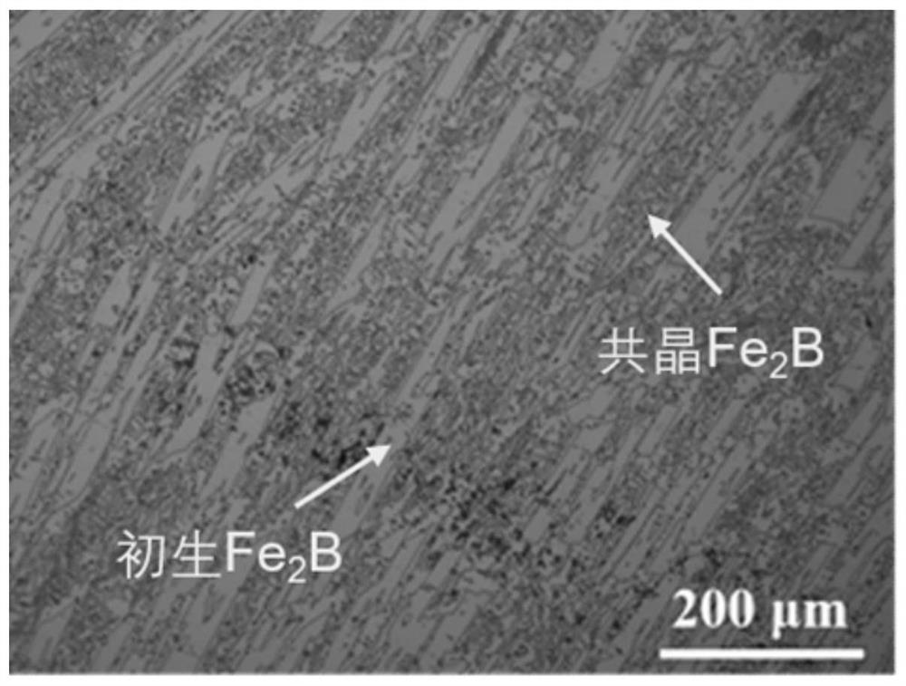 Iron-based composite material and its preparation method and application