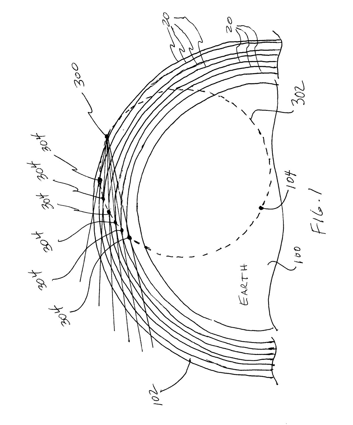 Method of refraction angle mapping of earth's limb