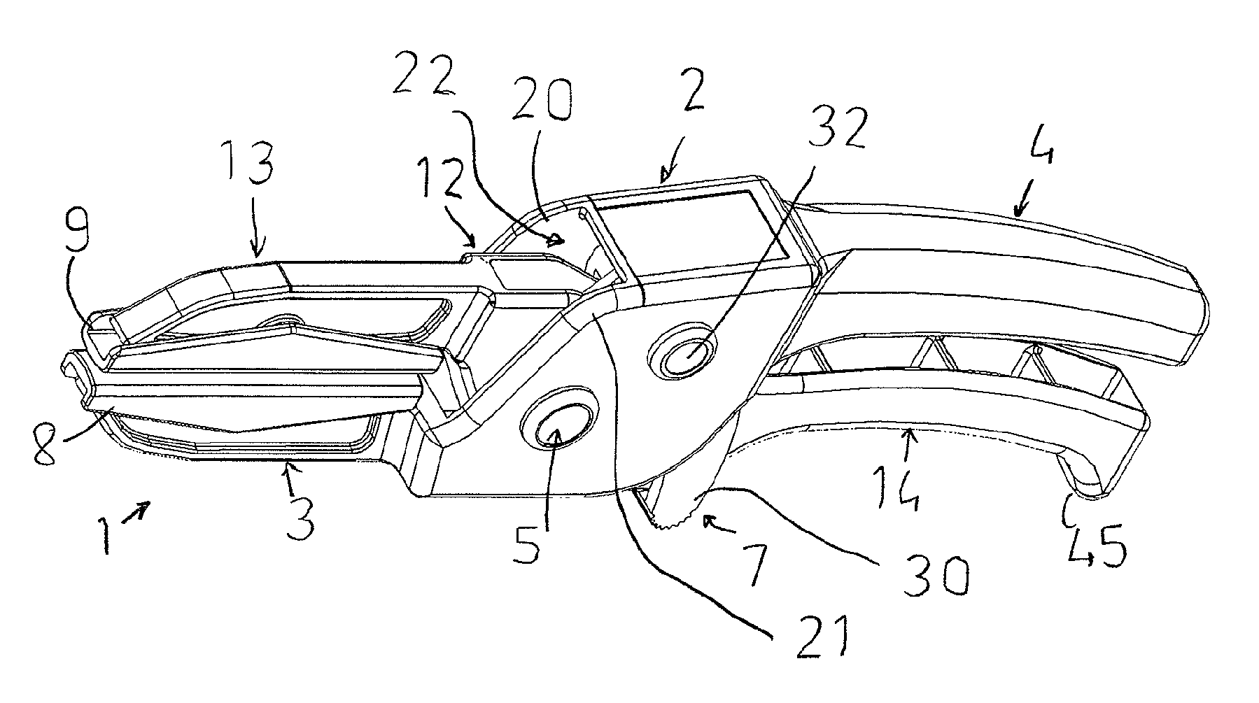 Clamping pliers