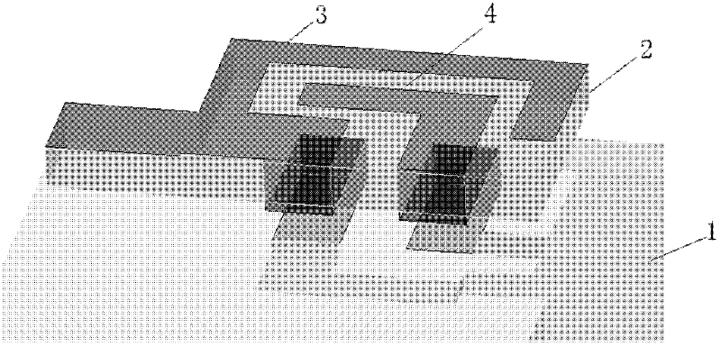 Mobile terminal antenna with aperture coupling feed