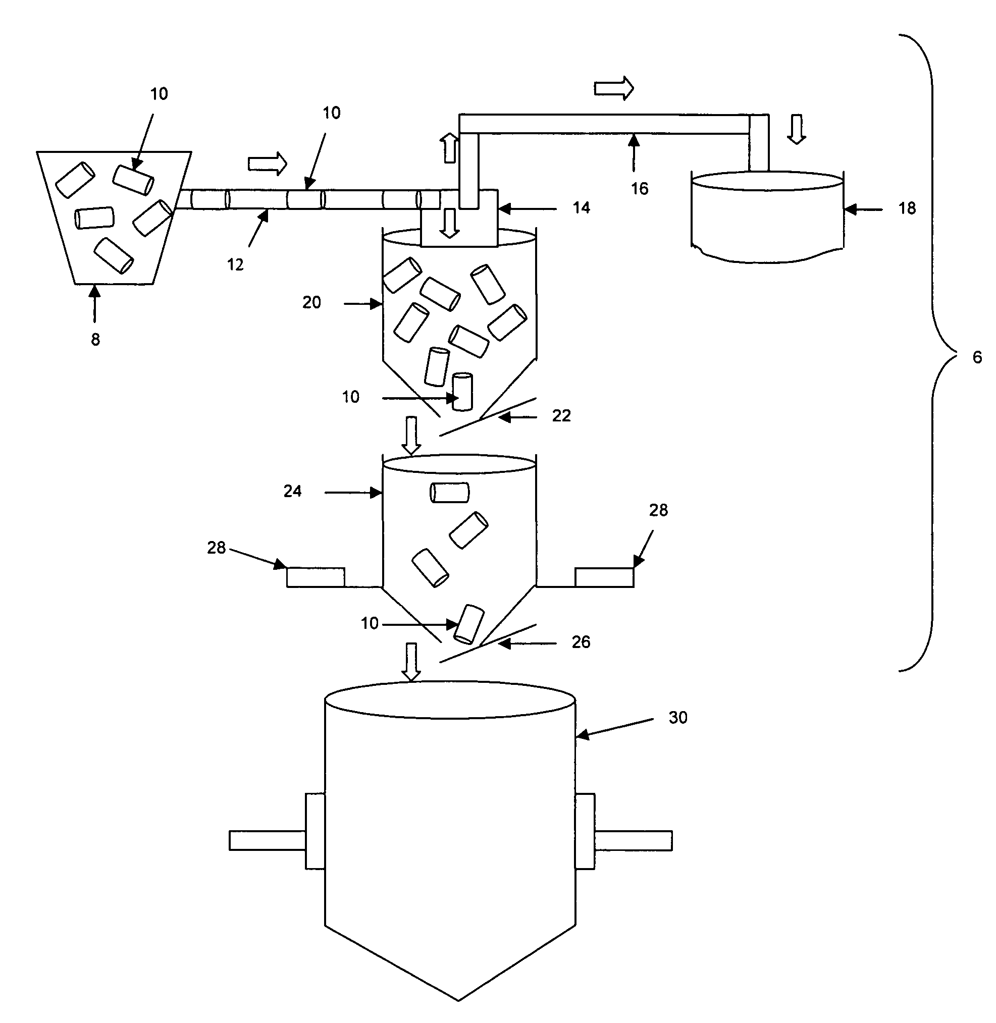 Unitized fibrous construct dispensing system