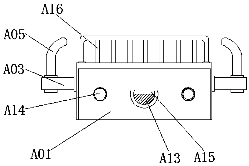 Pediatric anti-falling nursing bed