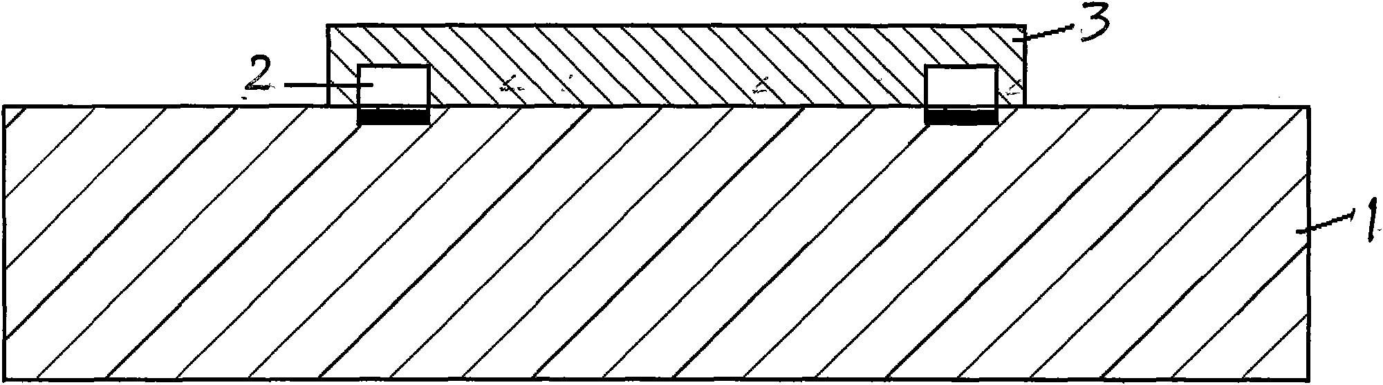 Method for preparing crystalline silicon solar battery electrode by utilizing overprinting way