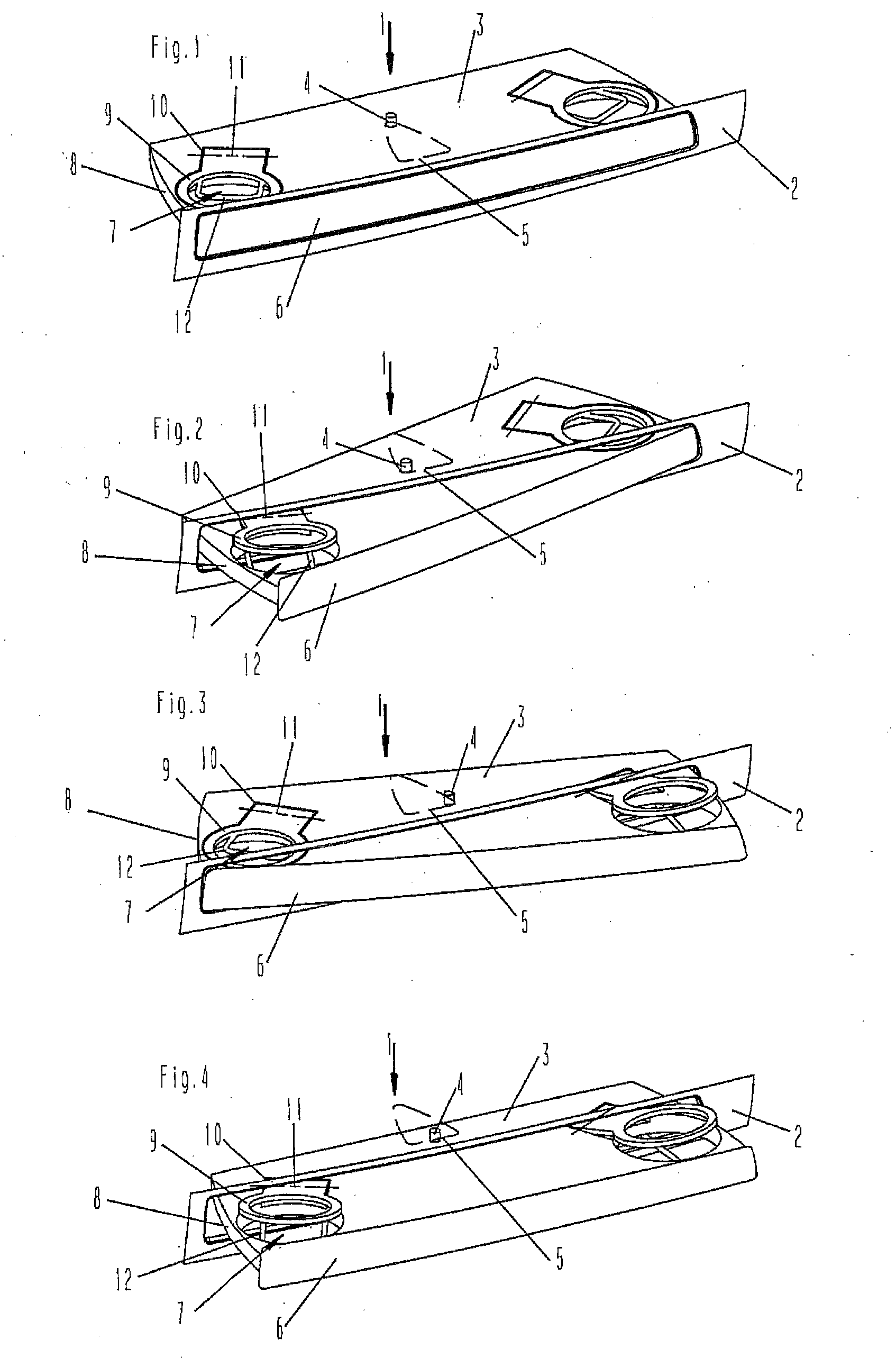 Holder for a beverage container