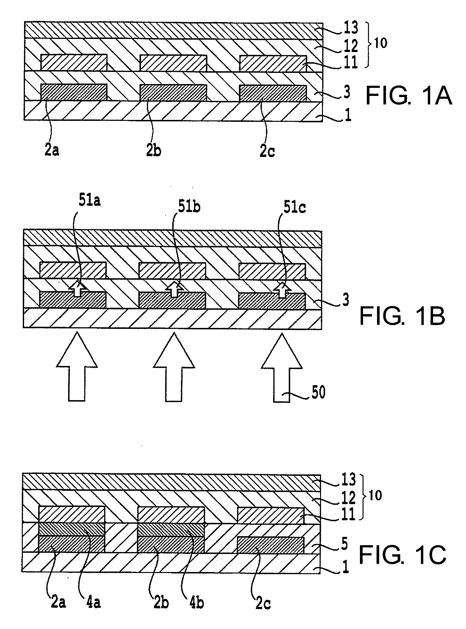 Method of the manufacturing an organic EL display