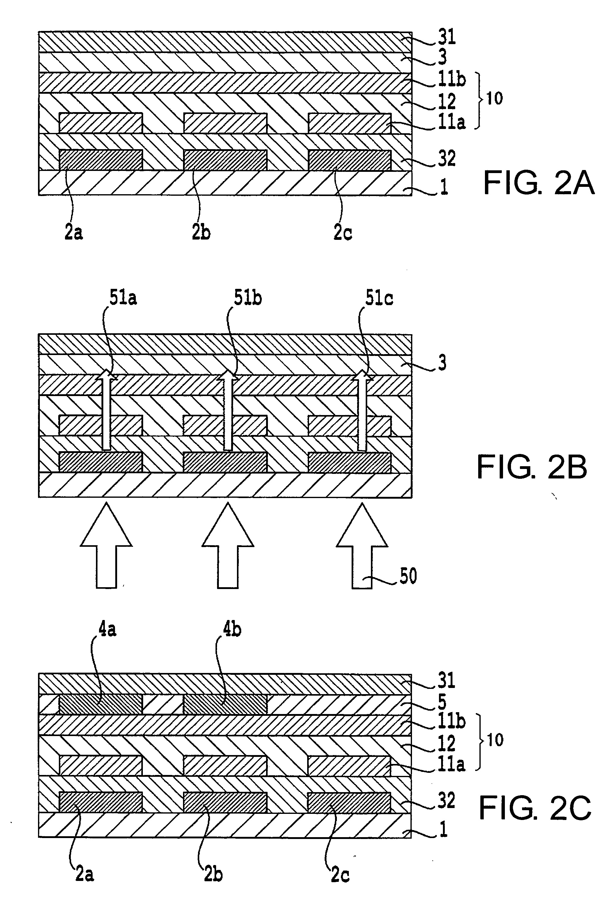 Method of the manufacturing an organic EL display