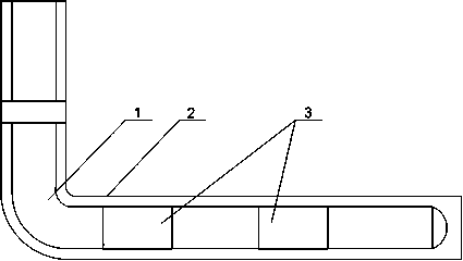 Horizontal well completion pipe string for middle-shallow oil reservoir