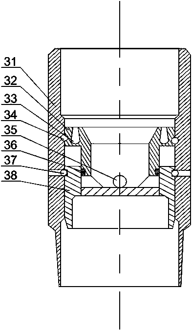 Horizontal well completion pipe string for middle-shallow oil reservoir