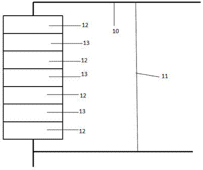 Lightning protection signal connecting line