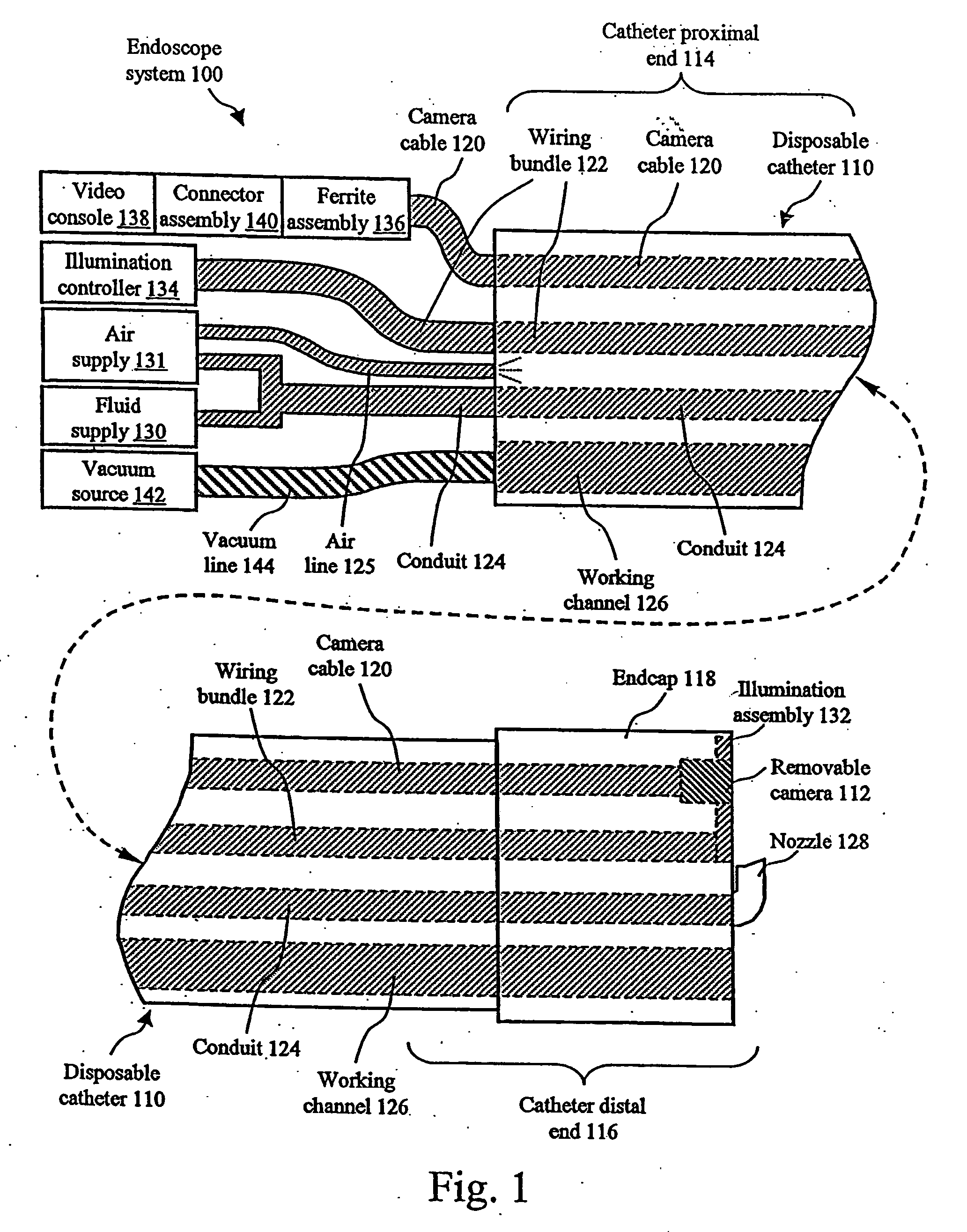 Device employing camera connector