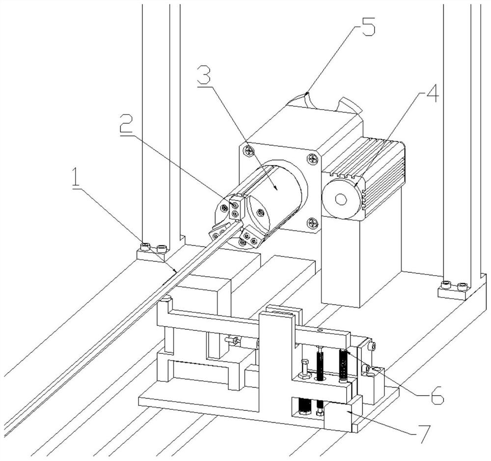 Error compensation method for hexagonal shaft straightness detection system