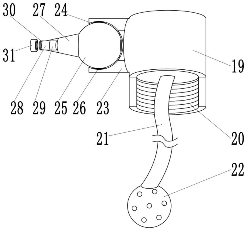 A kind of alcohol disinfection spray and preparation method thereof