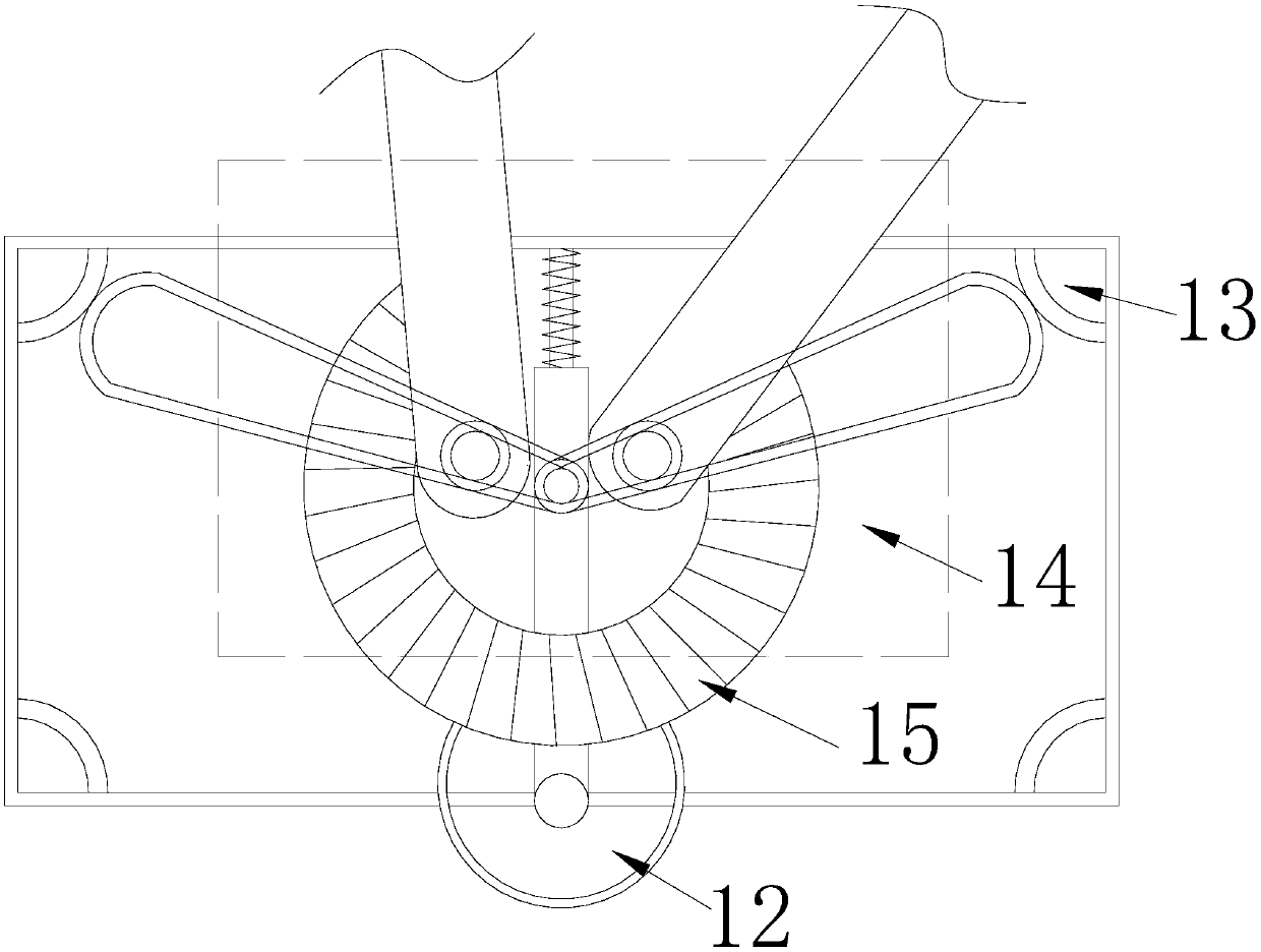 Instrument placement device capable of freely switching box frame for bridge construction