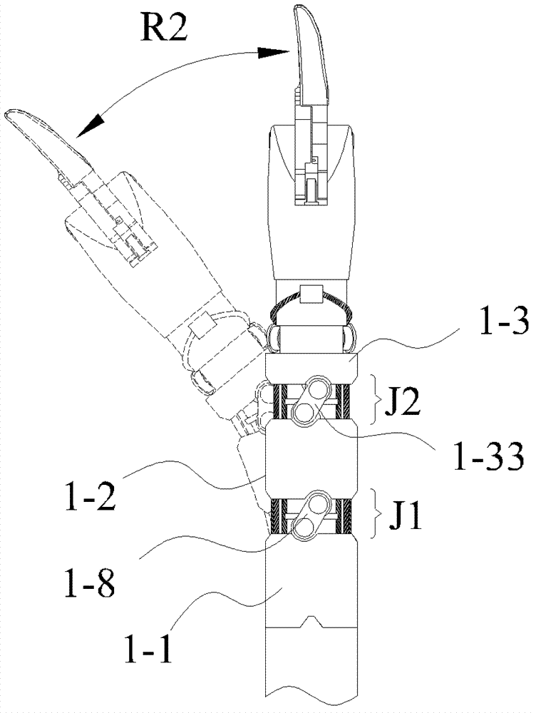 Micro instrument terminal based on module joint and used for minimally invasive surgery robot