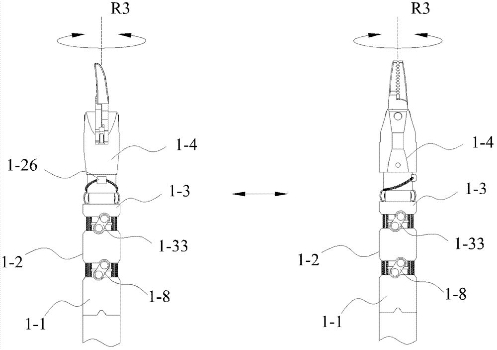 Micro instrument terminal based on module joint and used for minimally invasive surgery robot