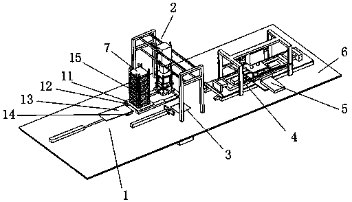 Quick packaging machine for box body