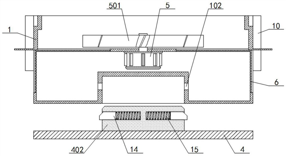 Outdoor high-voltage cabinet with electric lifting ventilation structure