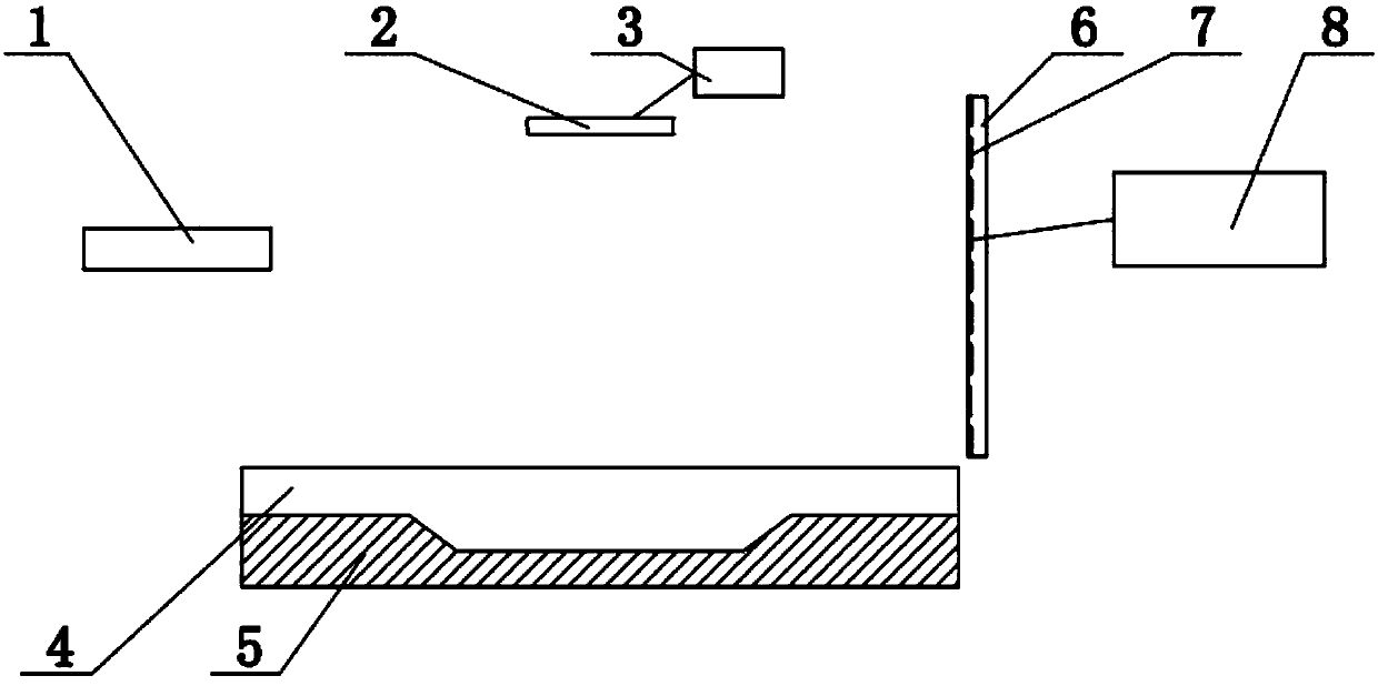 Apparatus and method for defect detection of steel structure on the basis of eddy-current heating deflection spectroscopy