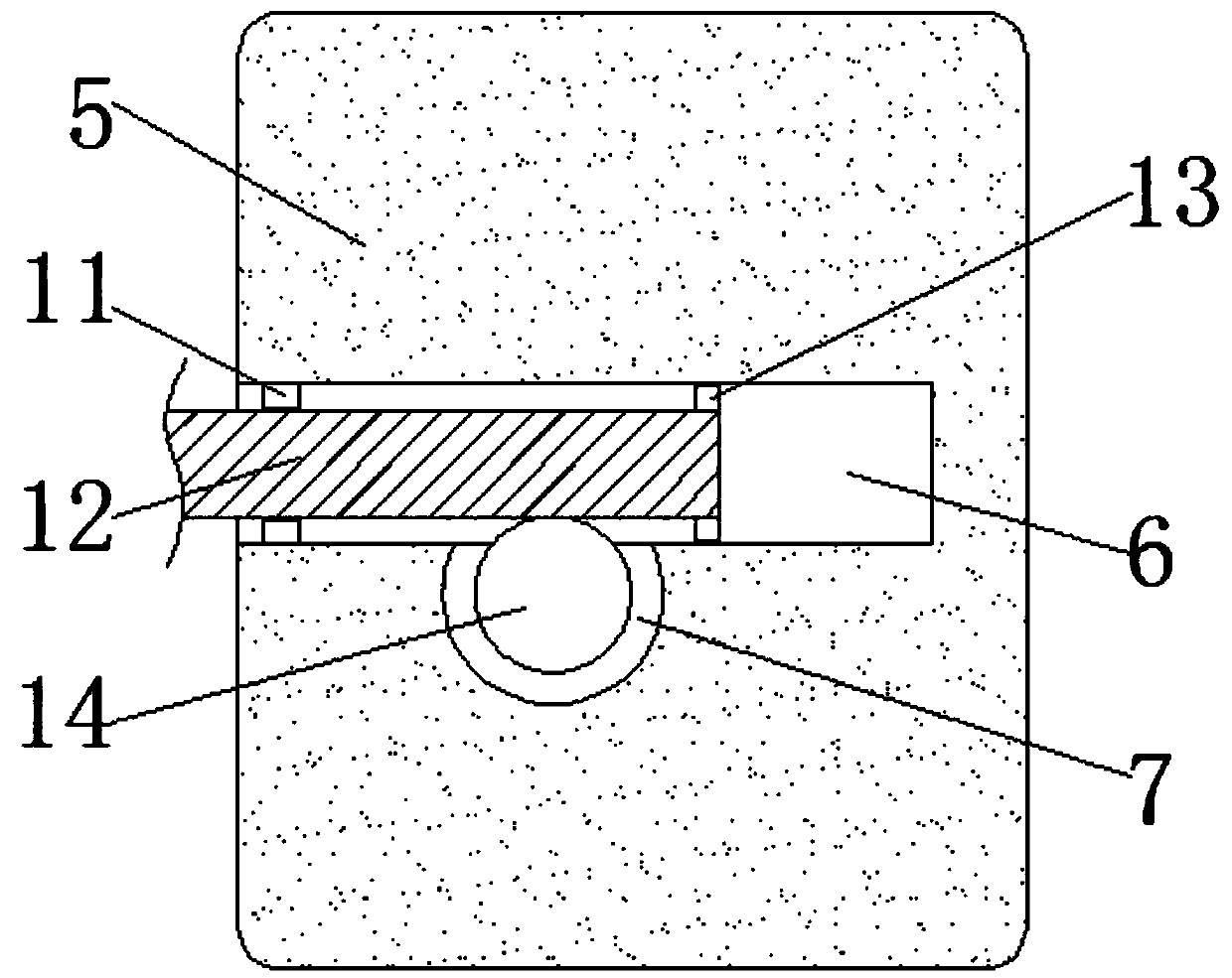 Loudspeaker for electronic tourist guide adopting high-power buckle mounting way