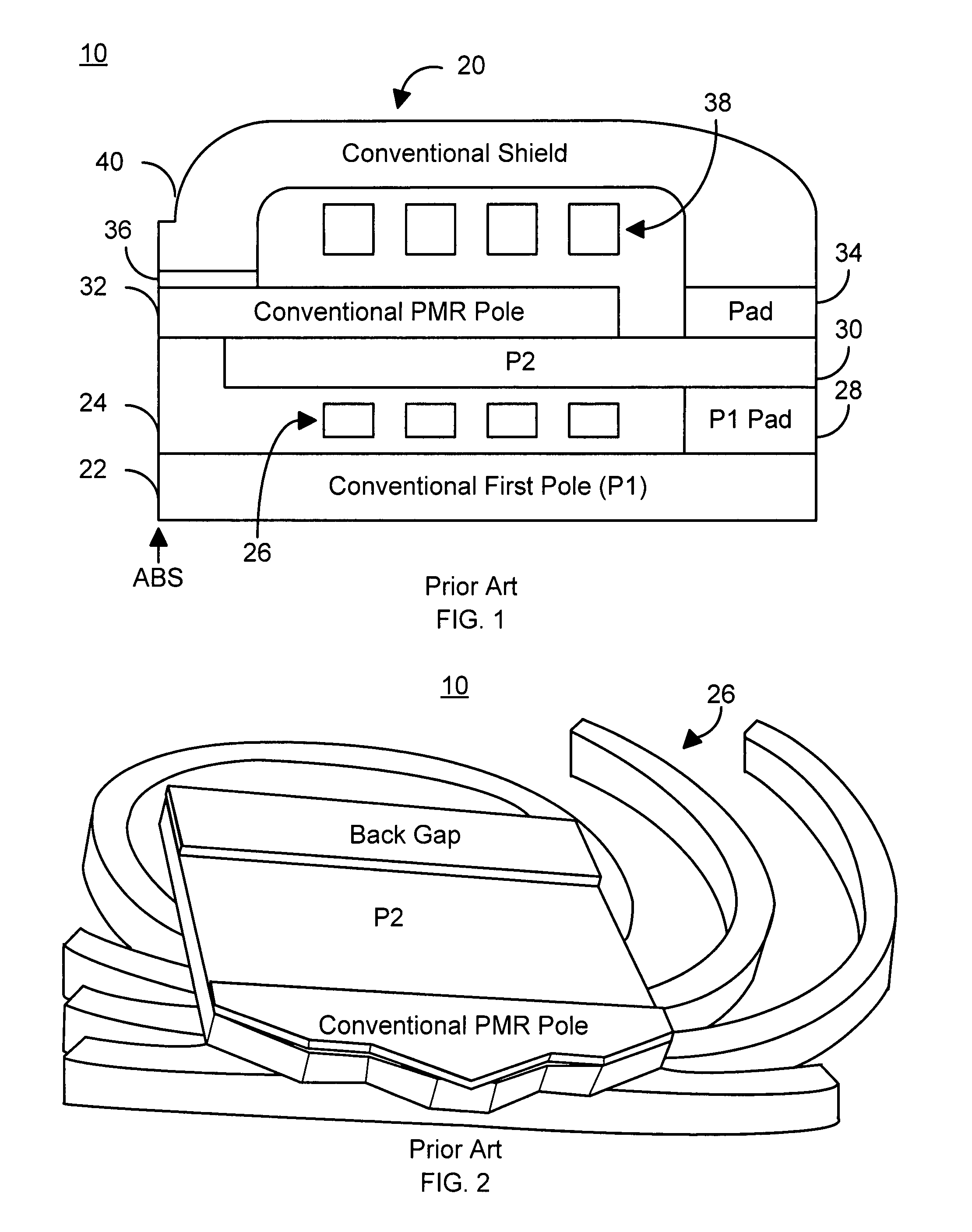 Magnetic writer having a split yoke