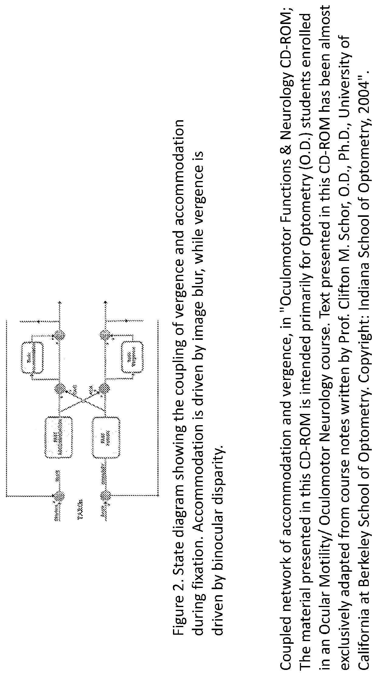 Near eye display and related computer-implemented software and firmware