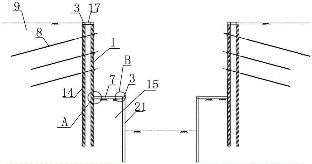 A multi-platform enclosure structure and construction method