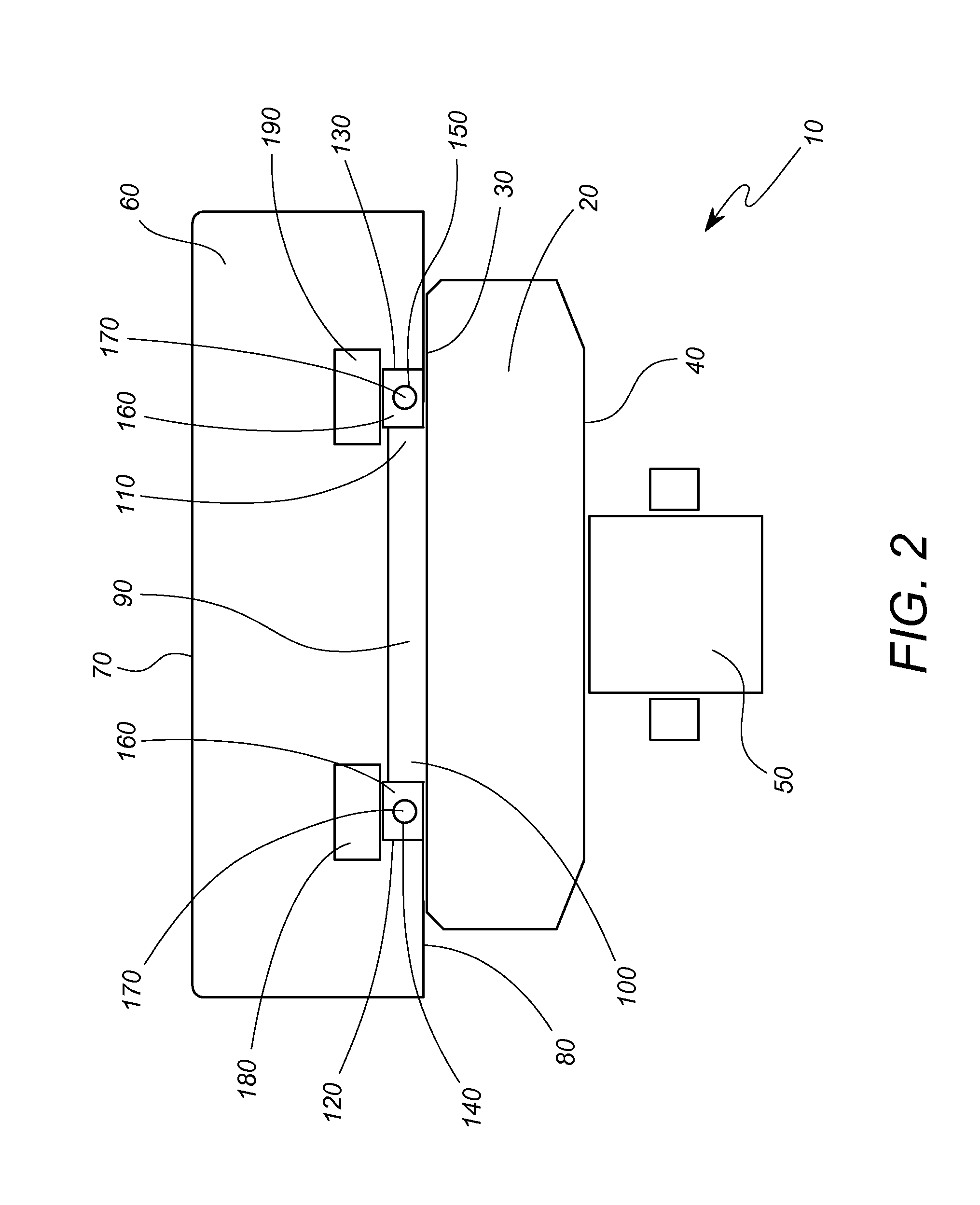 Magnetic squeeze film damper system for a gas turbine engine