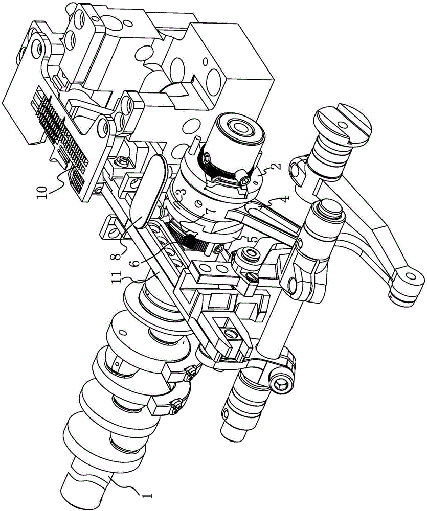 Cloth feeding mechanism of sewing machine