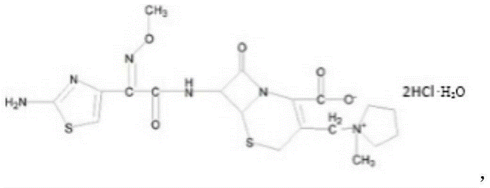 Cefepime dihydrochloride compound and pharmaceutical composition thereof