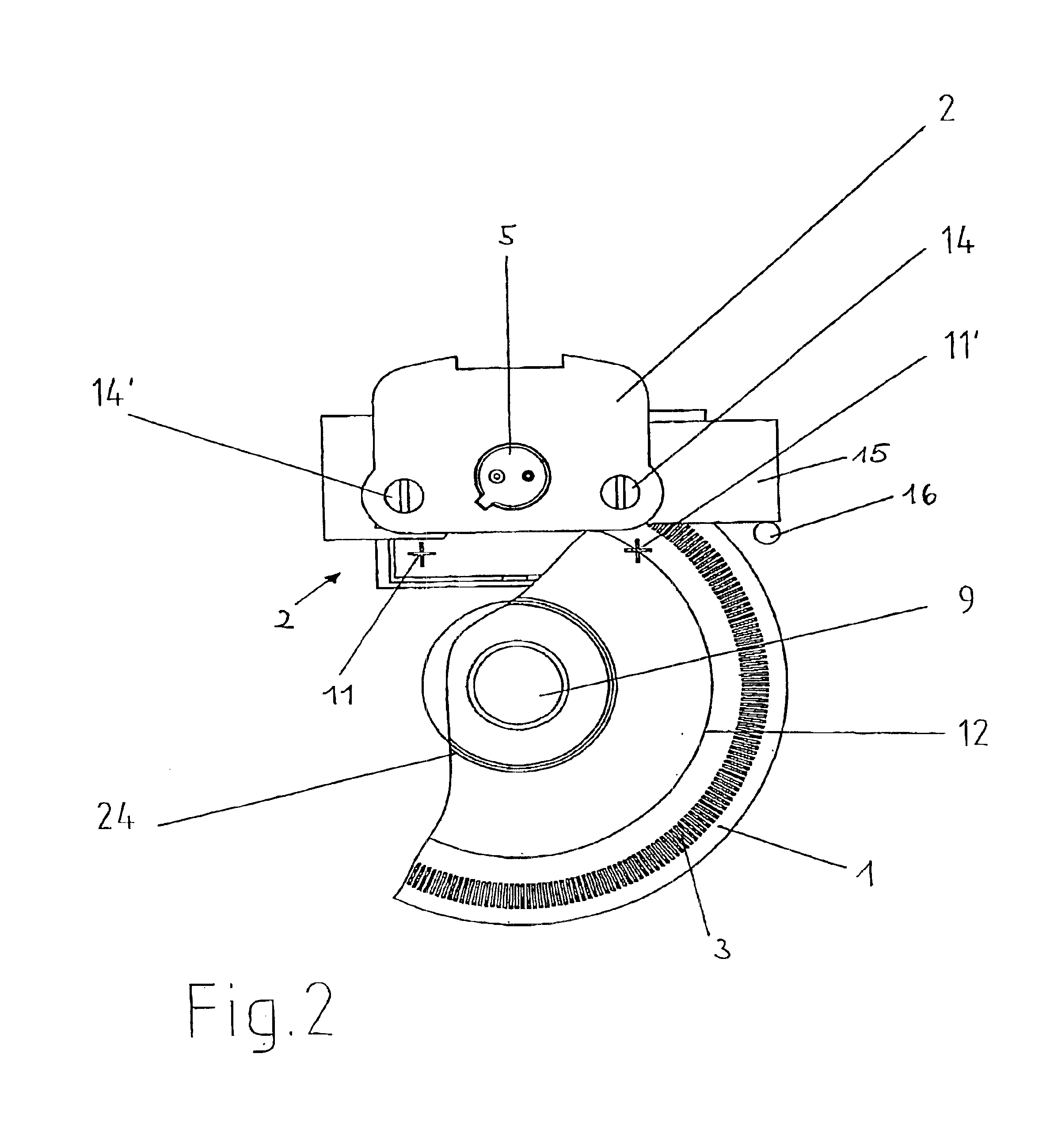 Position measuring system and method for the assembly thereof